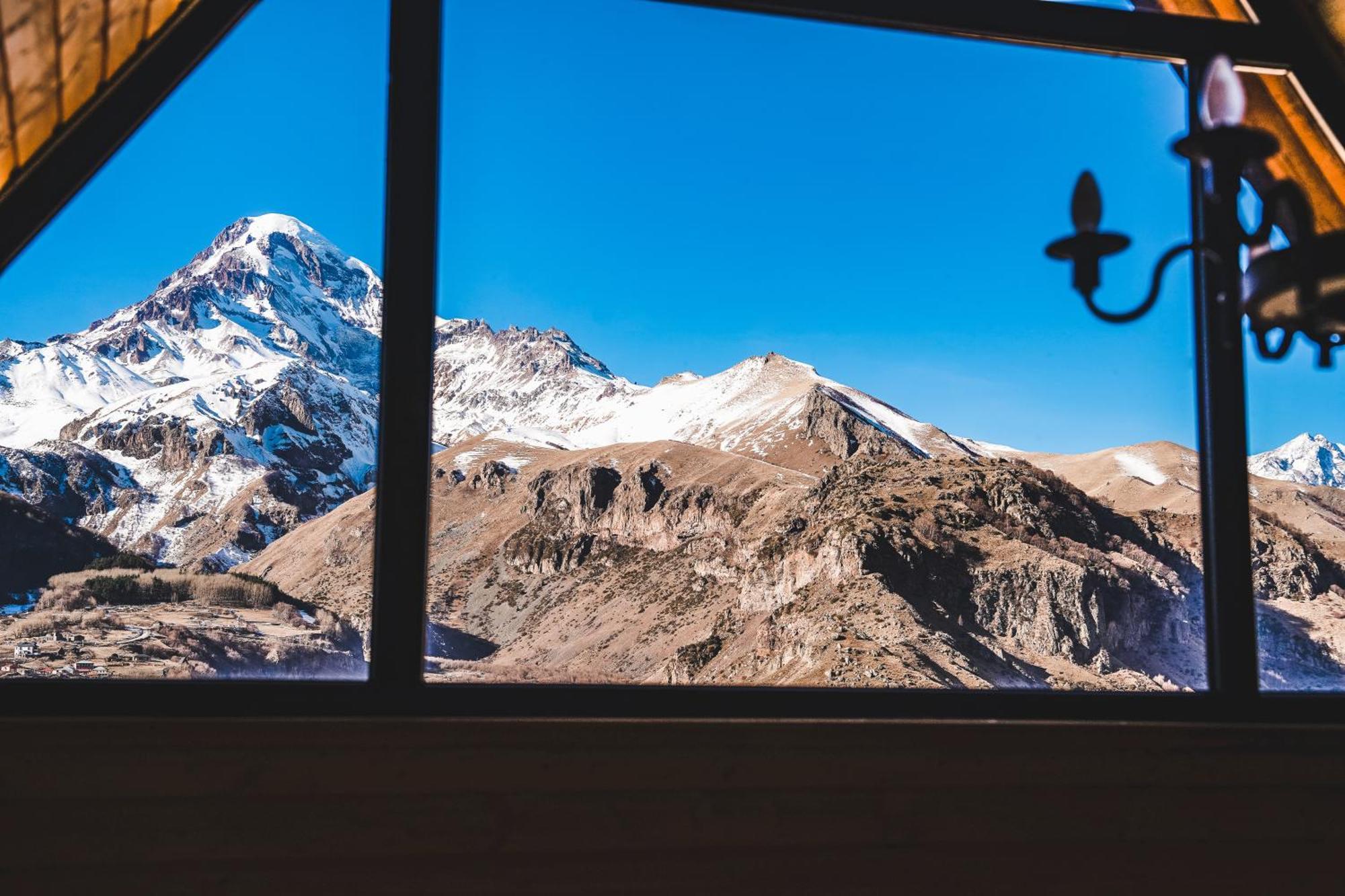 Restart Cottages In Kazbegi Exteriör bild