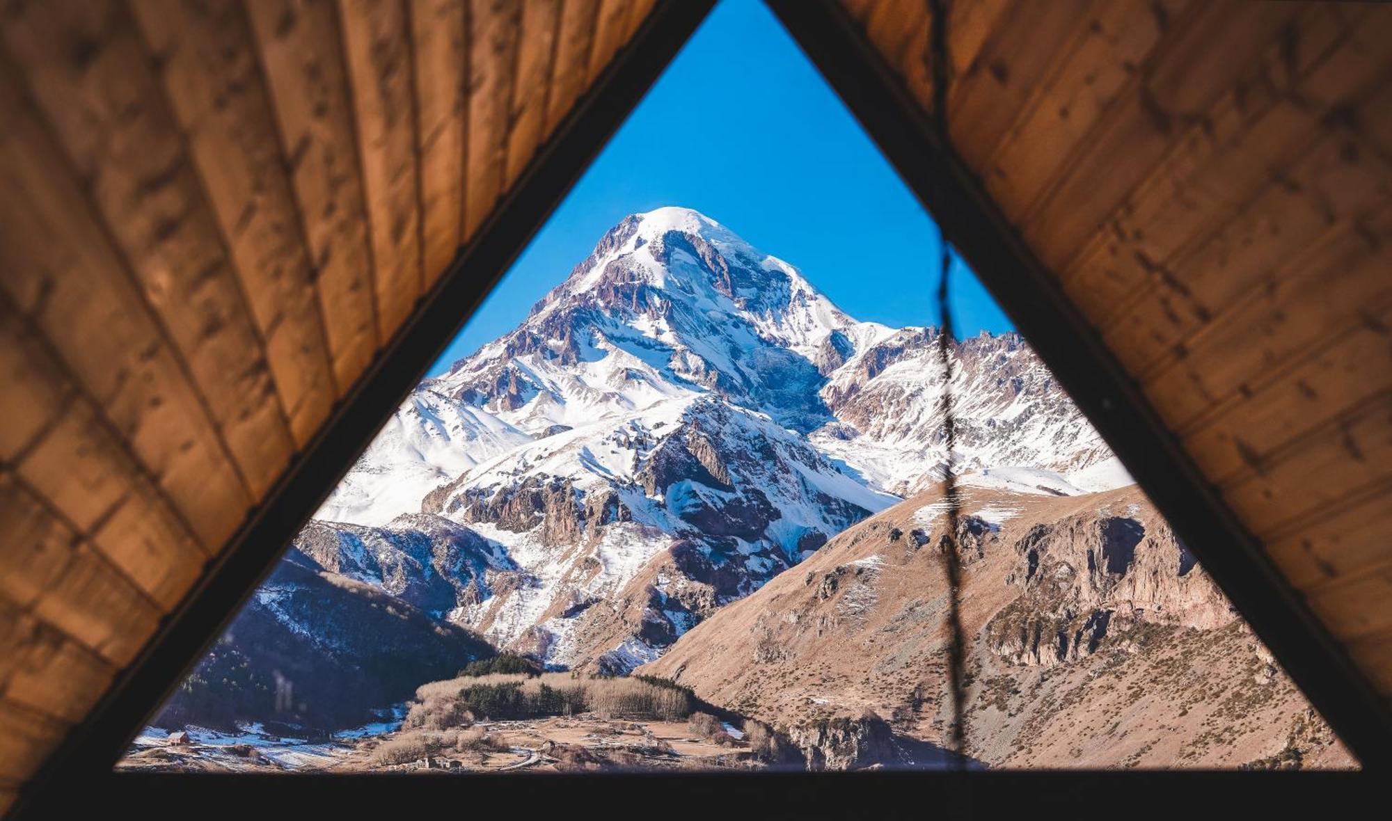 Restart Cottages In Kazbegi Exteriör bild