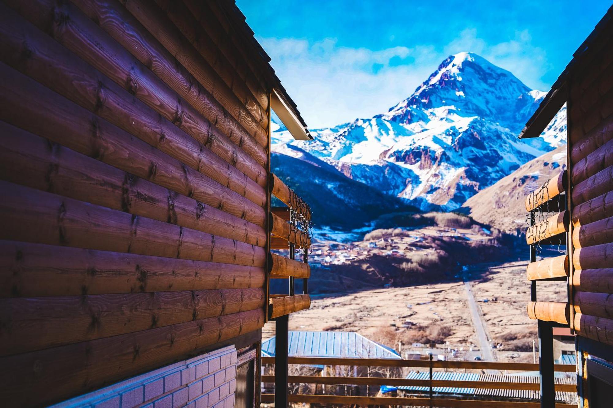 Restart Cottages In Kazbegi Exteriör bild