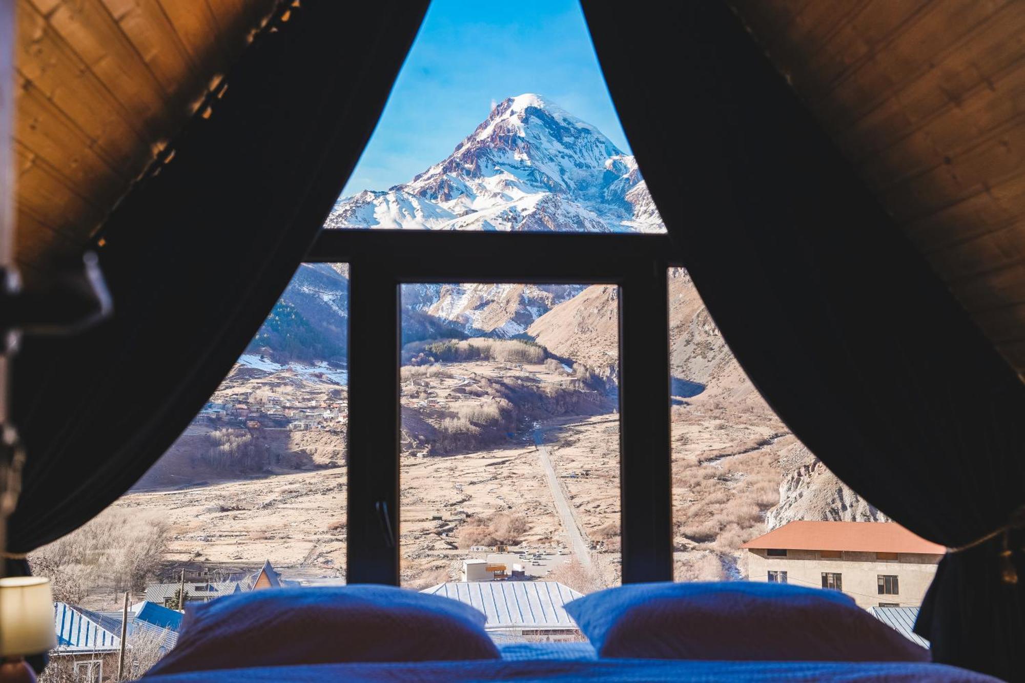 Restart Cottages In Kazbegi Exteriör bild